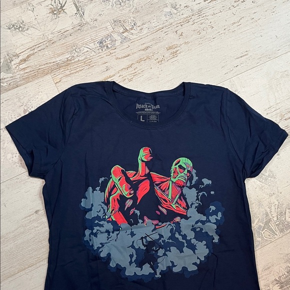Loot Crate Attack On Titan Exclusive Tee Shirt Size Large - Picture 4 of 6